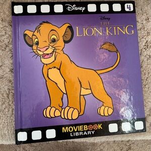 DISNEY “THE LION KING” MOVIEBOOK VOLIME 4